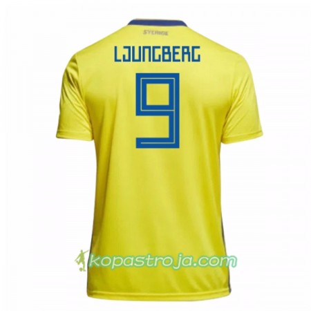 Billiga Fotbollströjor Sverige Ljungberg 9 WM 2018 Hemma tröja